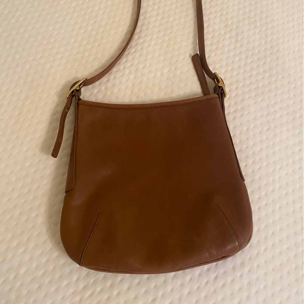 Coach Brown Leather Shoulder Bag